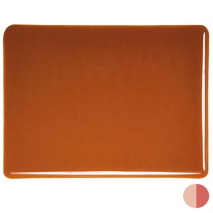 Bullseye 1321-0030 Brun/Orange Transp. 3mm